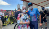 Thomson guest Norma meets her hero, Chris Froome